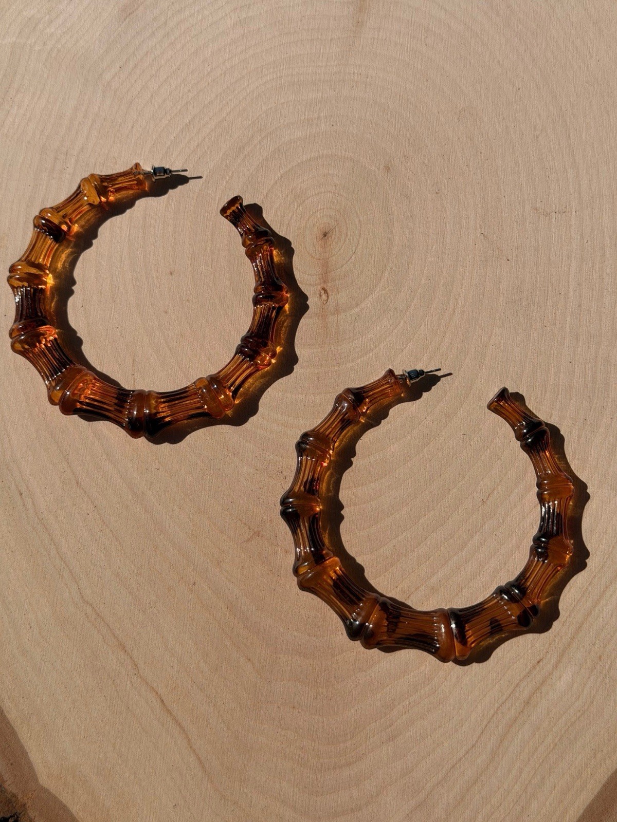 Grown Woman – Bamboo Style| Acrylic Earrings