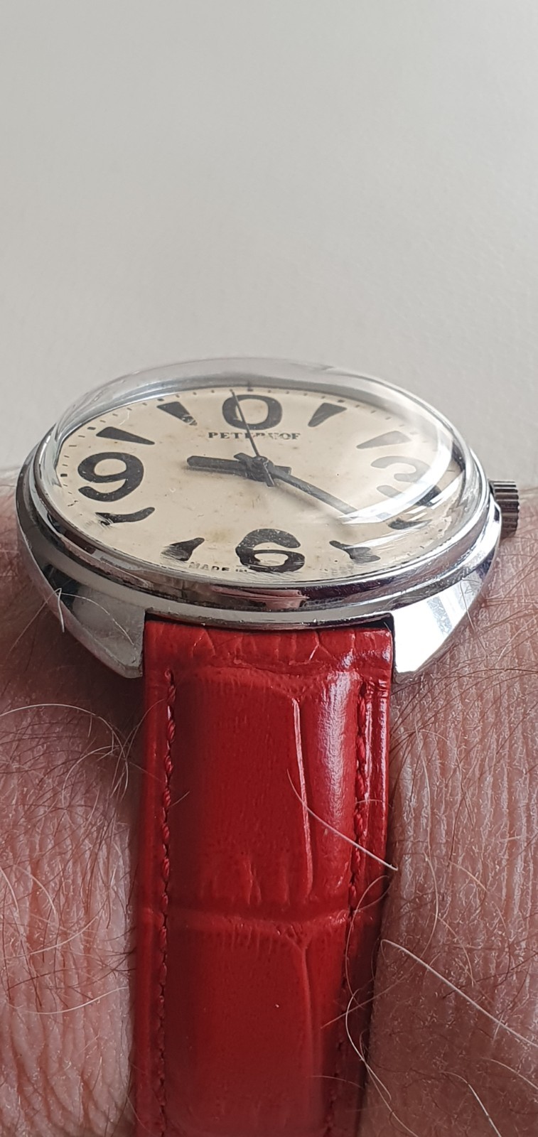 Very Rare Serviced RAKETA BIG ZERO PETERHOF 2609.HA USSR Made Watch