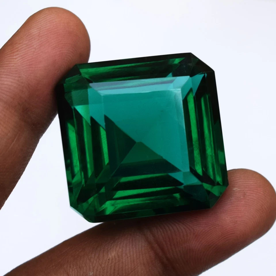 140.00 CT Flawless Muzo Green Emerald Octagon Cut Certified Loose Gemstone