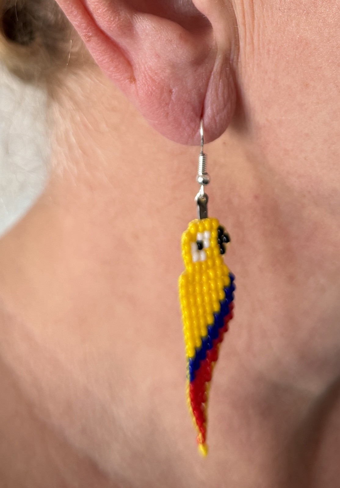 Colombia Earrings Colombia Flag Colors Earrings for Women