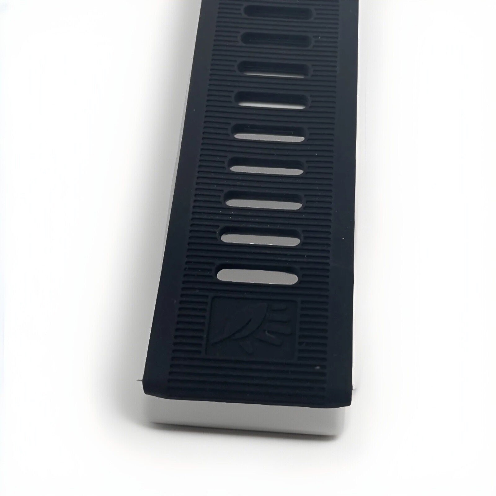 Watch Band 26mm Black Rubber Replacement Regular Size Wide Clasp Silicone New