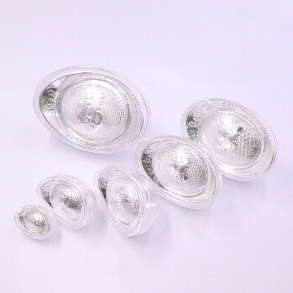 Pure 999 Fine Silver 福 Pattern Yuanbao Shape Silver Collection 5g/10g/20g
