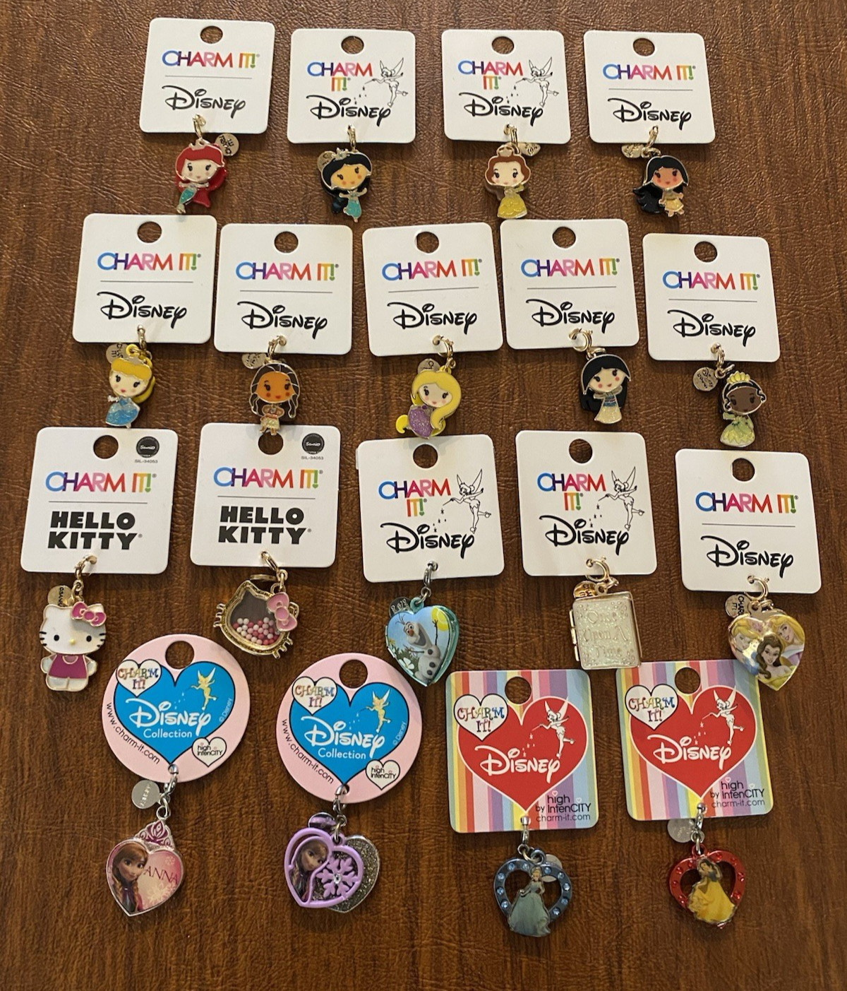 Charm-It Charms by High IntenCity, Disney Princess-Frozen-Hello Kitty