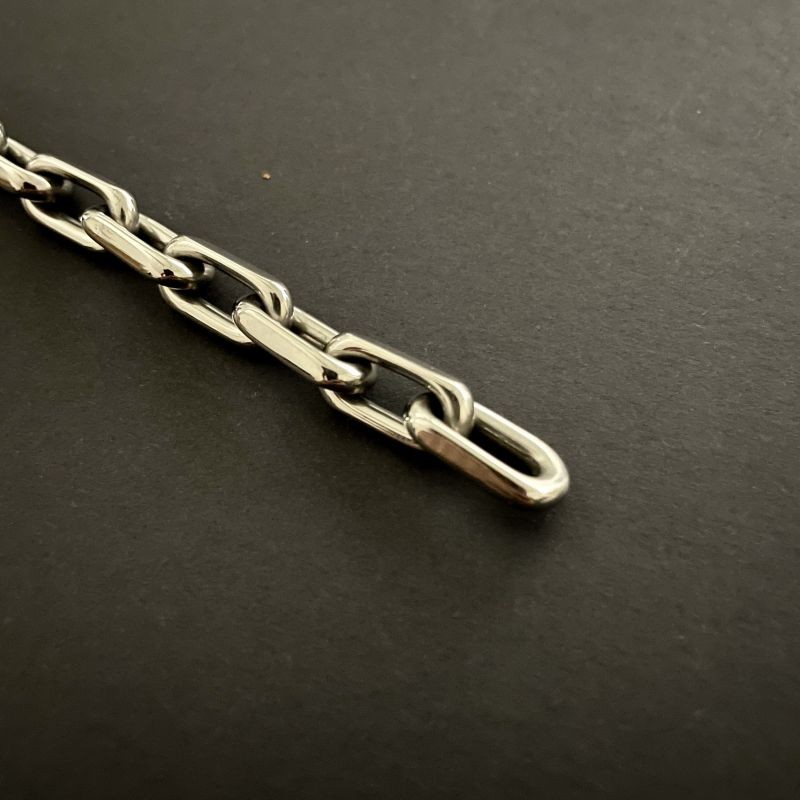 New 8mm Pure Titanium Chain Bracelet Men’s Women Bracelet Anti Allergy 7.9 Inch
