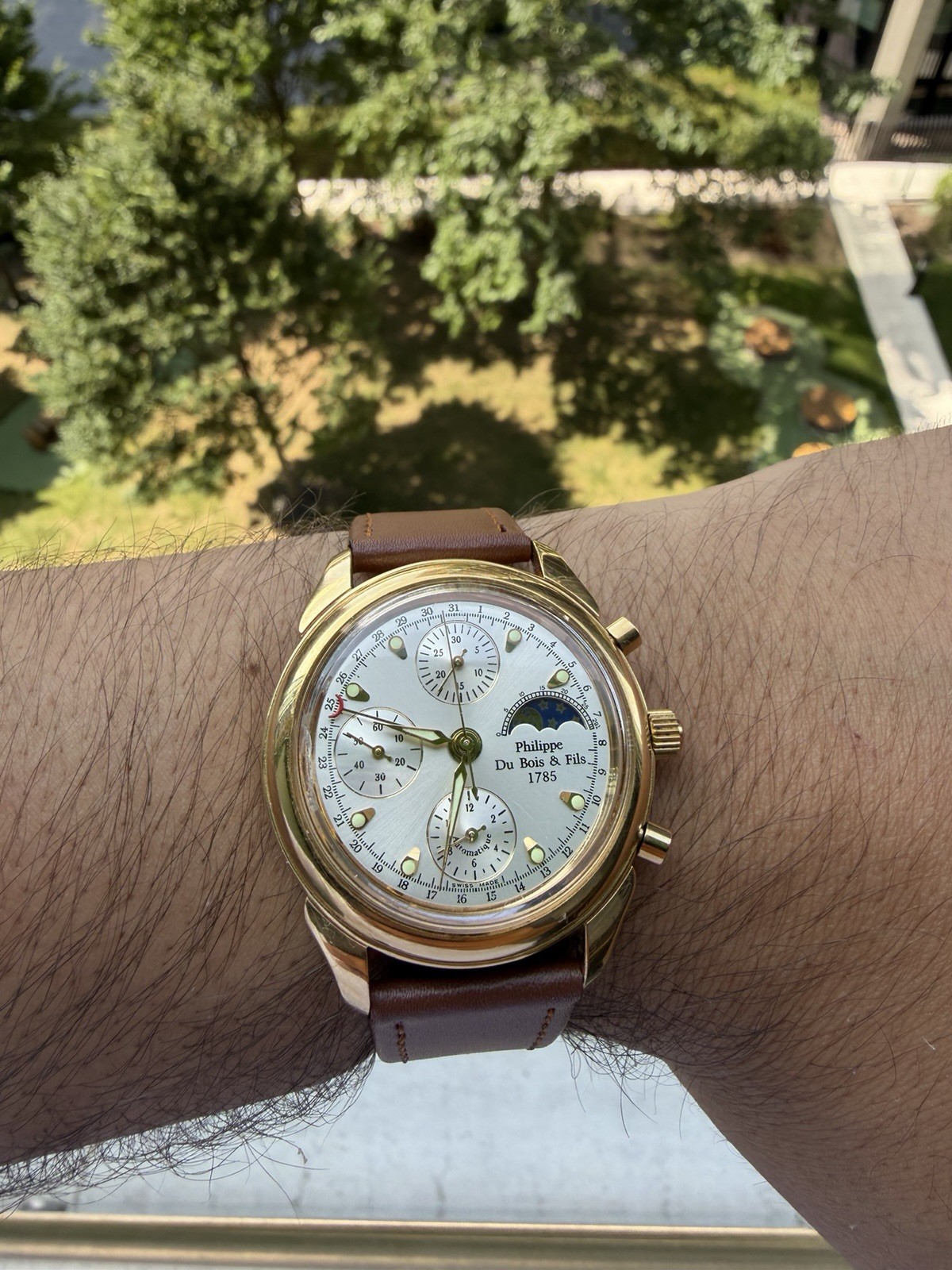 Philippe Du Bois & Fils 1785 Automatic Chronograph Moon Phase 39mm