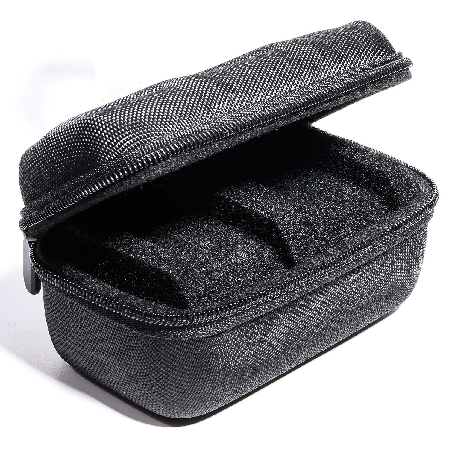 Portable Watch Box Organizer 2 Slots Wrist Watch Storage Case Holder for Travel
