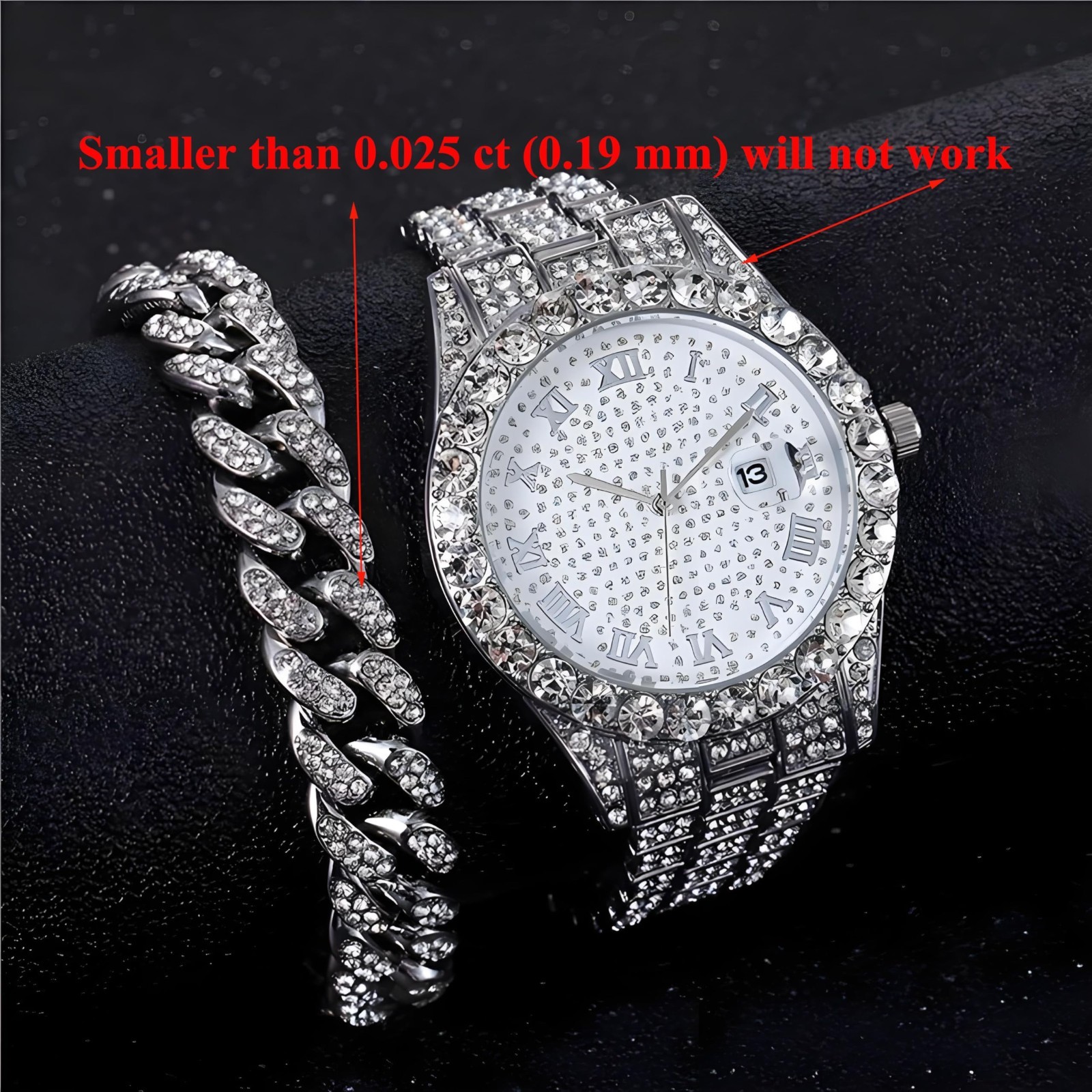 Professional Diamond Tester Pen with 60X Loupe Magnifier – Jewelry Selector Tool