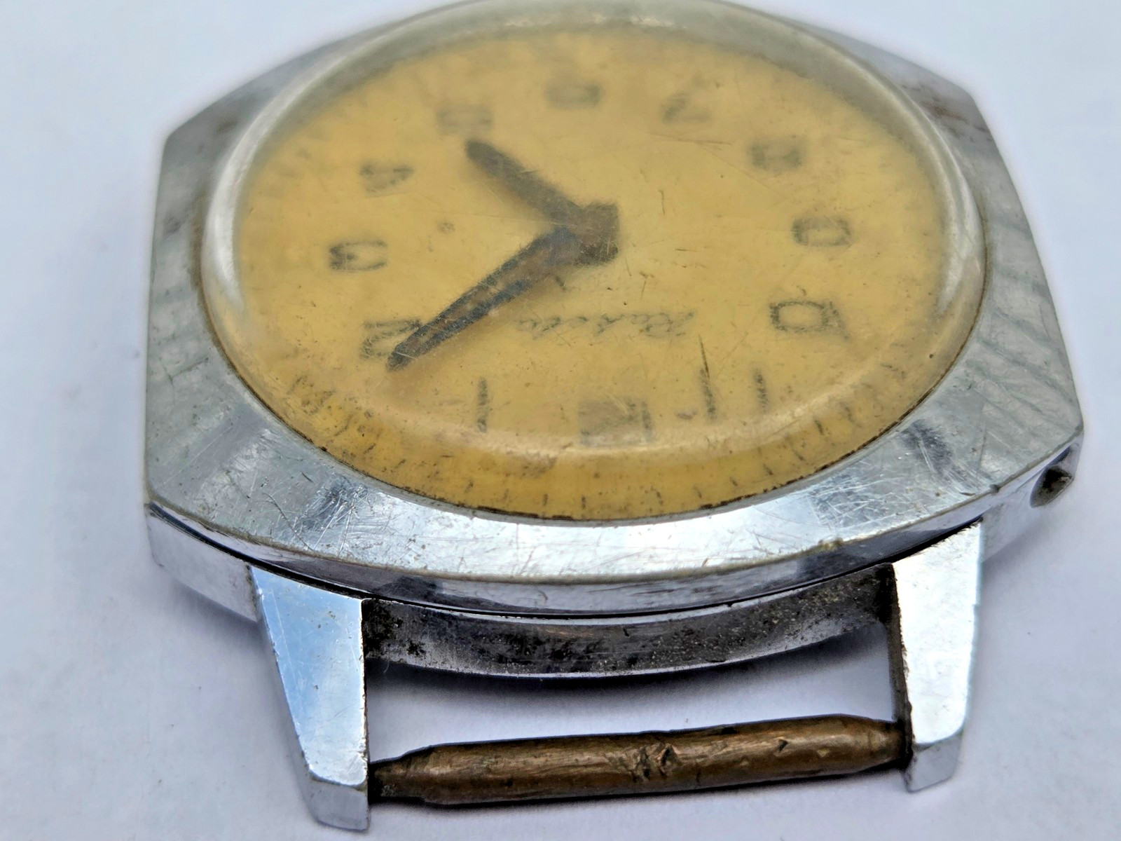 Russian Soviet Watch Raketa Rocket For The Blind Not working for parts US Seller