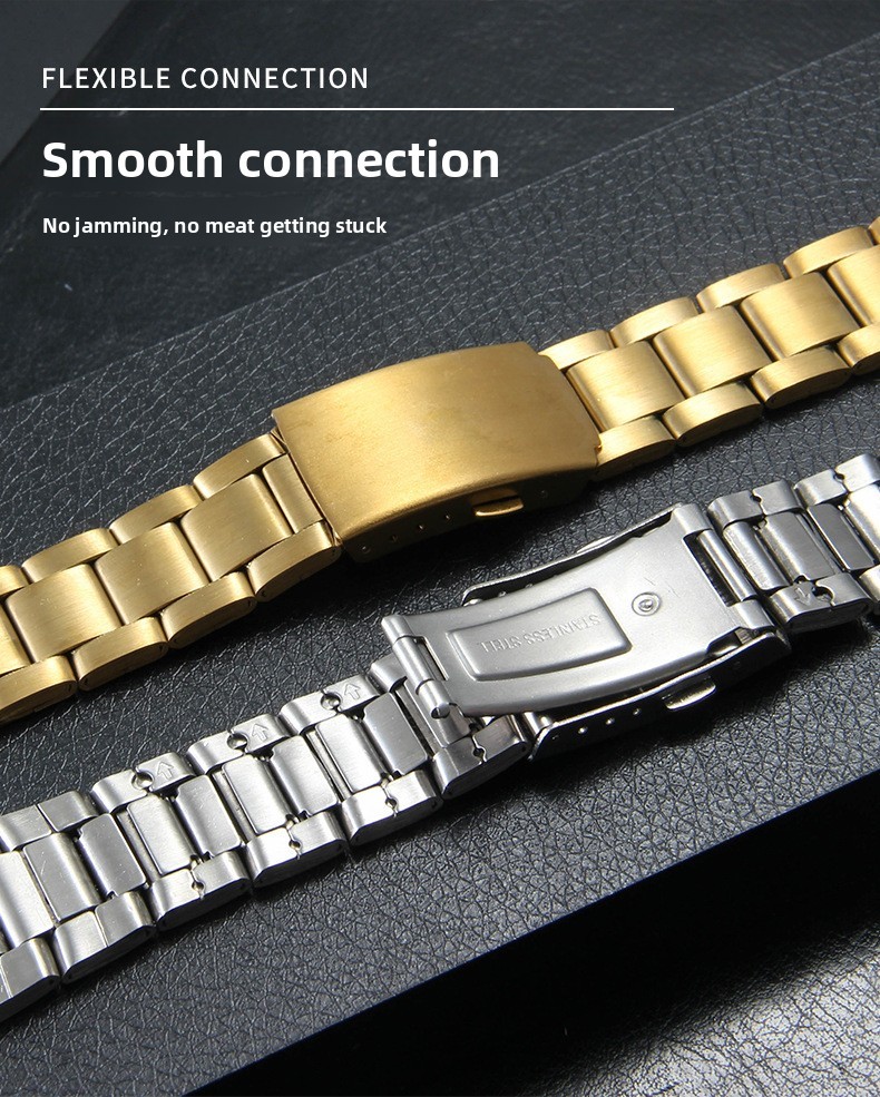 For Casio AE1200 AE1300 A159 A158 F91 Stainless Steel Watch Band Strap with Tool
