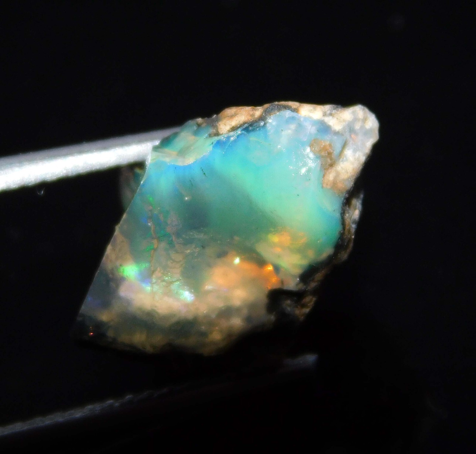 100% Natural Gemstone Ethiopian Fire Opal Rough 5.05 Carat