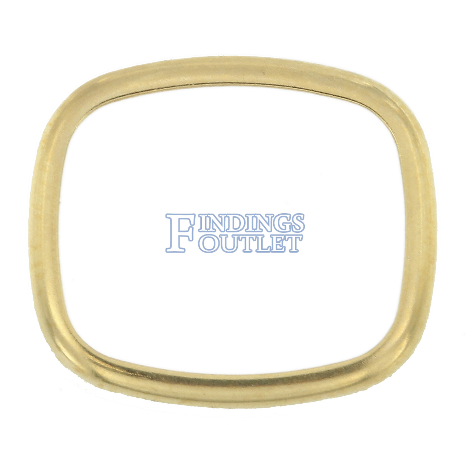 14K Yellow Gold Antique Bezel Head Setting Mounting 14x12mm – 16x14mm Cabochon
