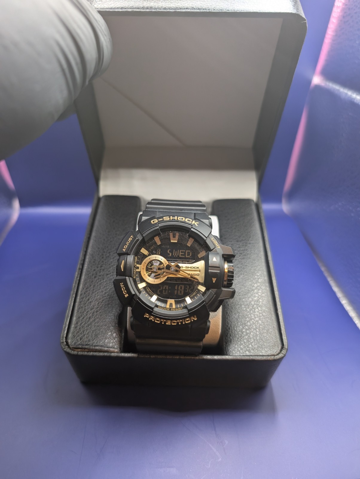 Casio G-Shock GA-400GB-1A9 Black Gold Analog-Digital Watch GA-400 SERIES