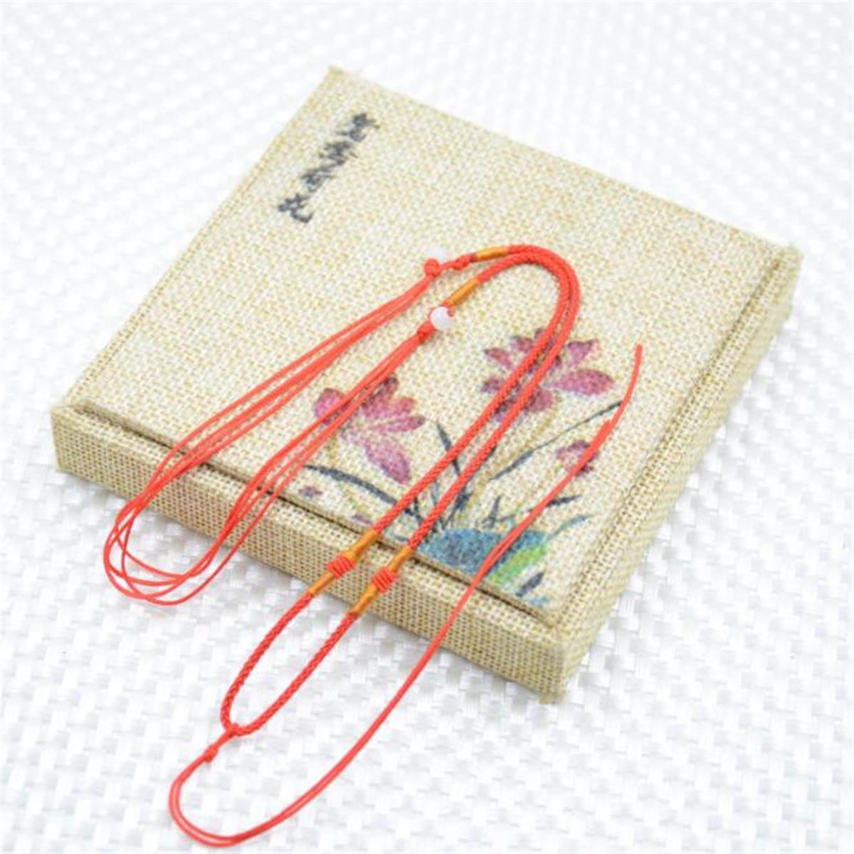 5/10pcs Handmade Braided Line Rope String Cord Jade Beads for Pendant Necklace
