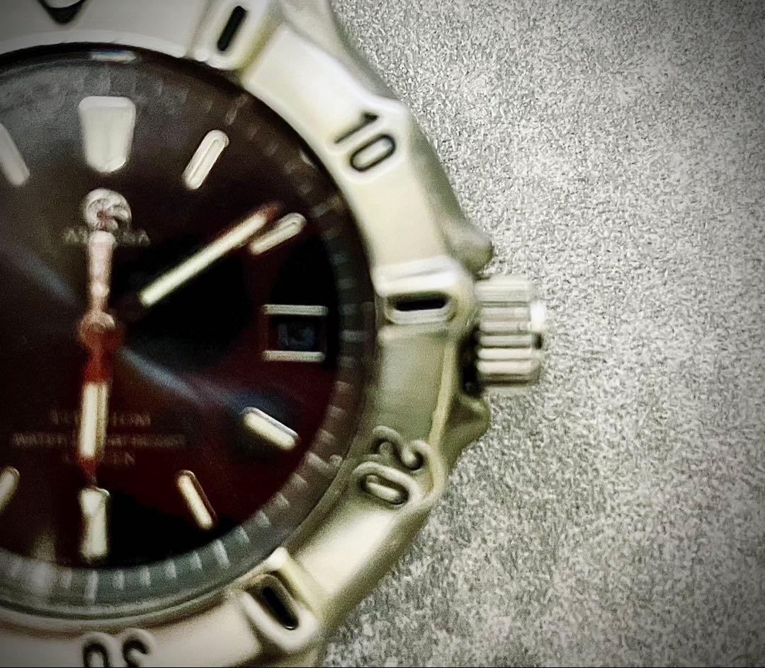 Antique CITIZEN ATTESA Titanium Quartz Diver’s Watch (with defects)