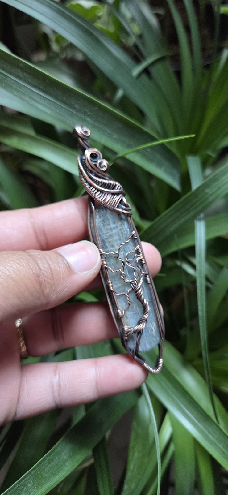 Blue Kyanite Necklace