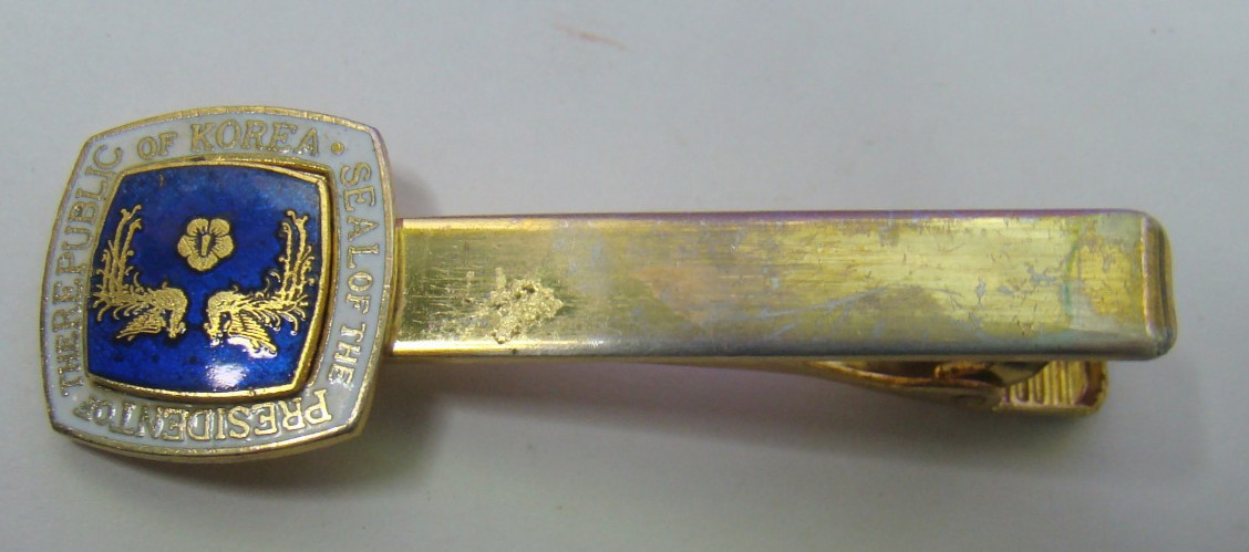Seal of The President of The Republic of Korea Tie Clip