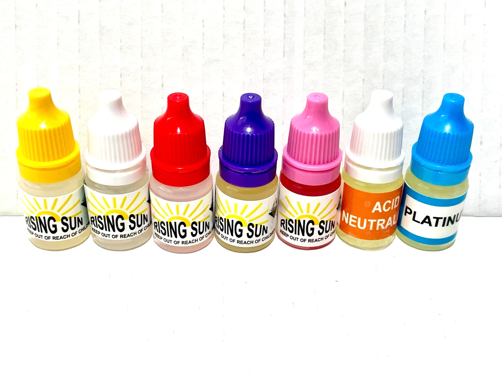 Gold Silver Platinum Testing Acids, 10k 14k 18k 22k-24k .999 .925 or Platinum