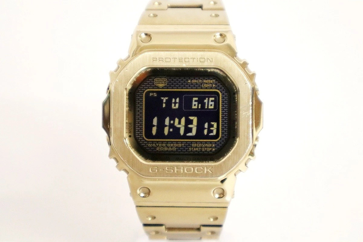 Used CASIO G SHOCK GMW B5000GD 9JF FULL METAL Casio G Shock Men’s Wristwatch Wat
