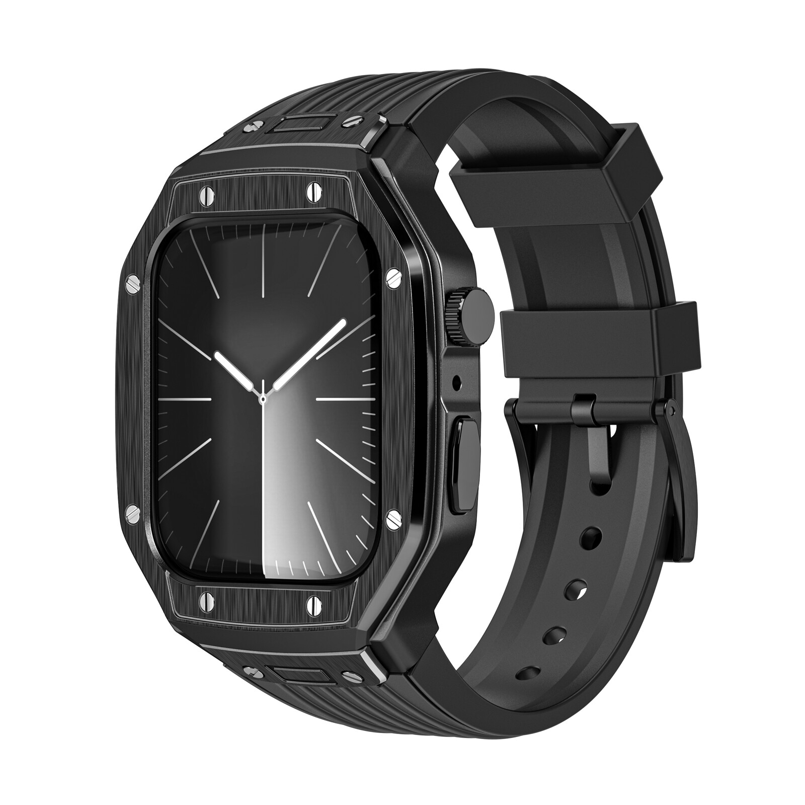 Men Women Sports Band Strap + Case For Apple Watch iWatch 9 8 7 6 5 4 SE 44/45mm