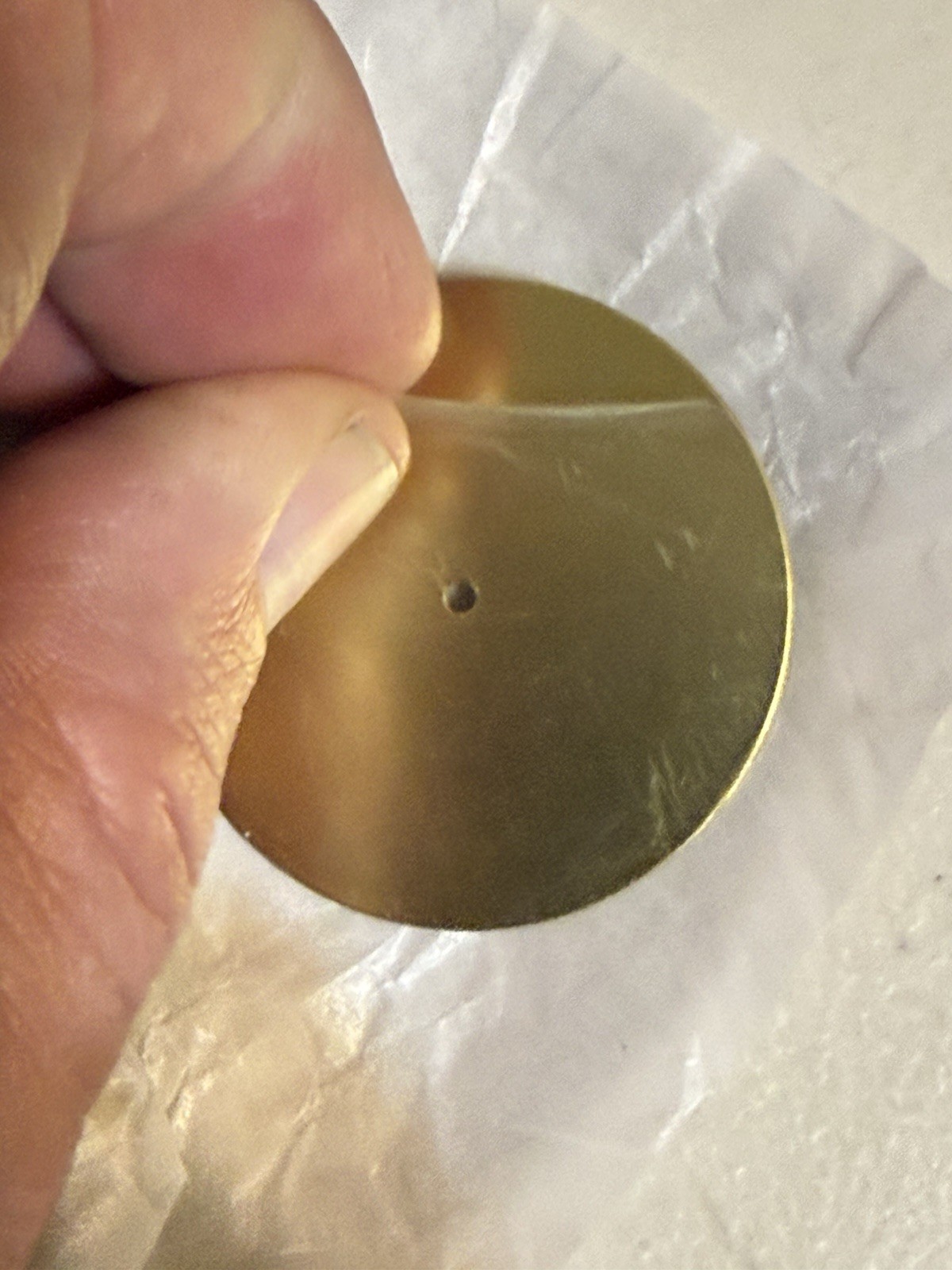 2 PACK -Watch Dial Brass Blank – Dial Feet For 2824-2, SW200, NH35, or NH34