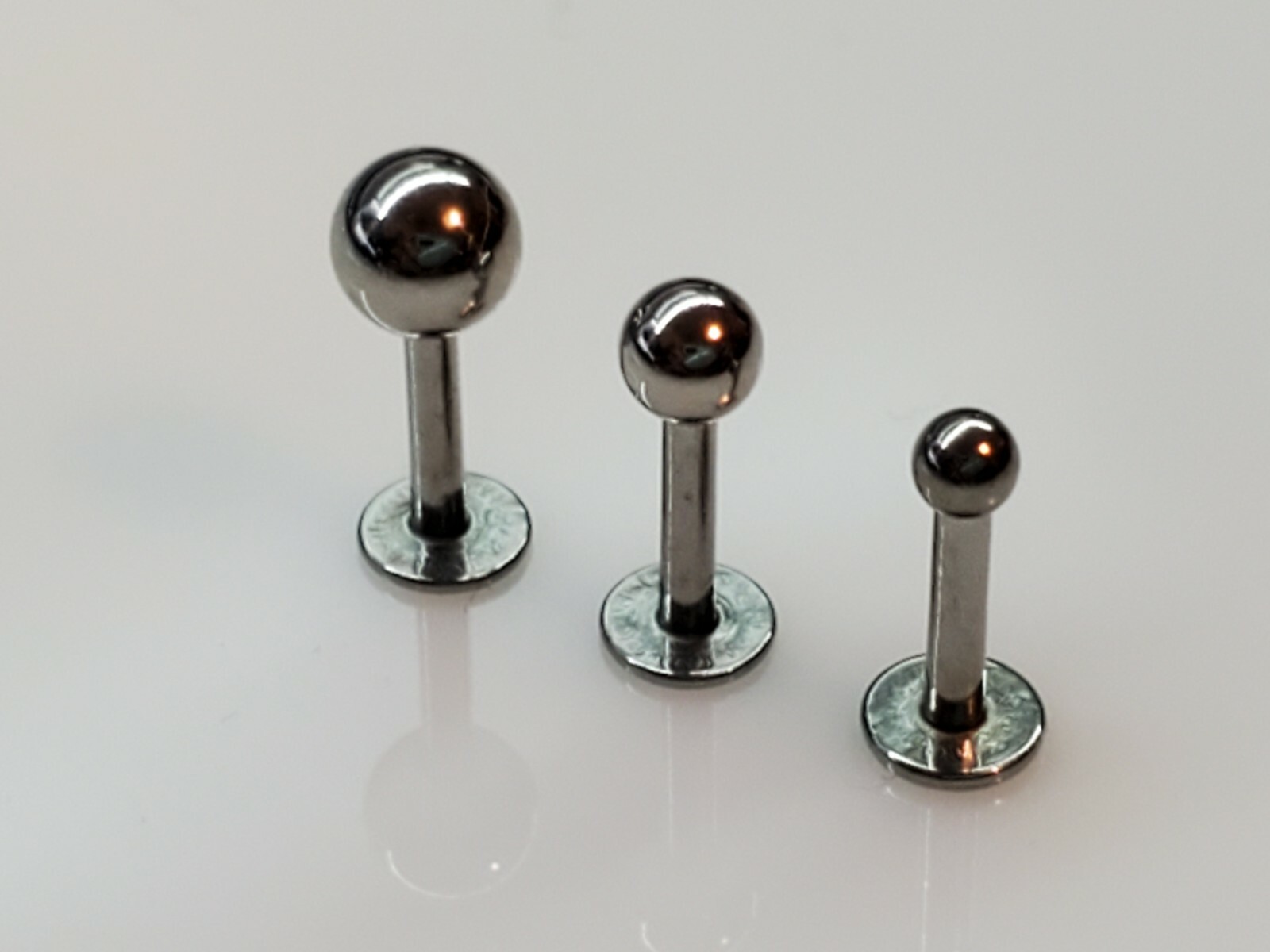 18g, 16g, 14g, Helix, Tragus, Triple forward, Ring, Jewelry, Cartilage, Stud