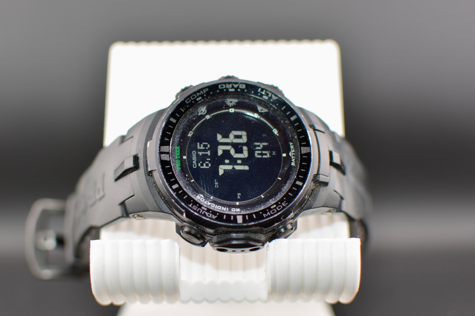 Casio Pro Trek PRW-3000 – Altimeter/Barometer/Compass- Used but good condition