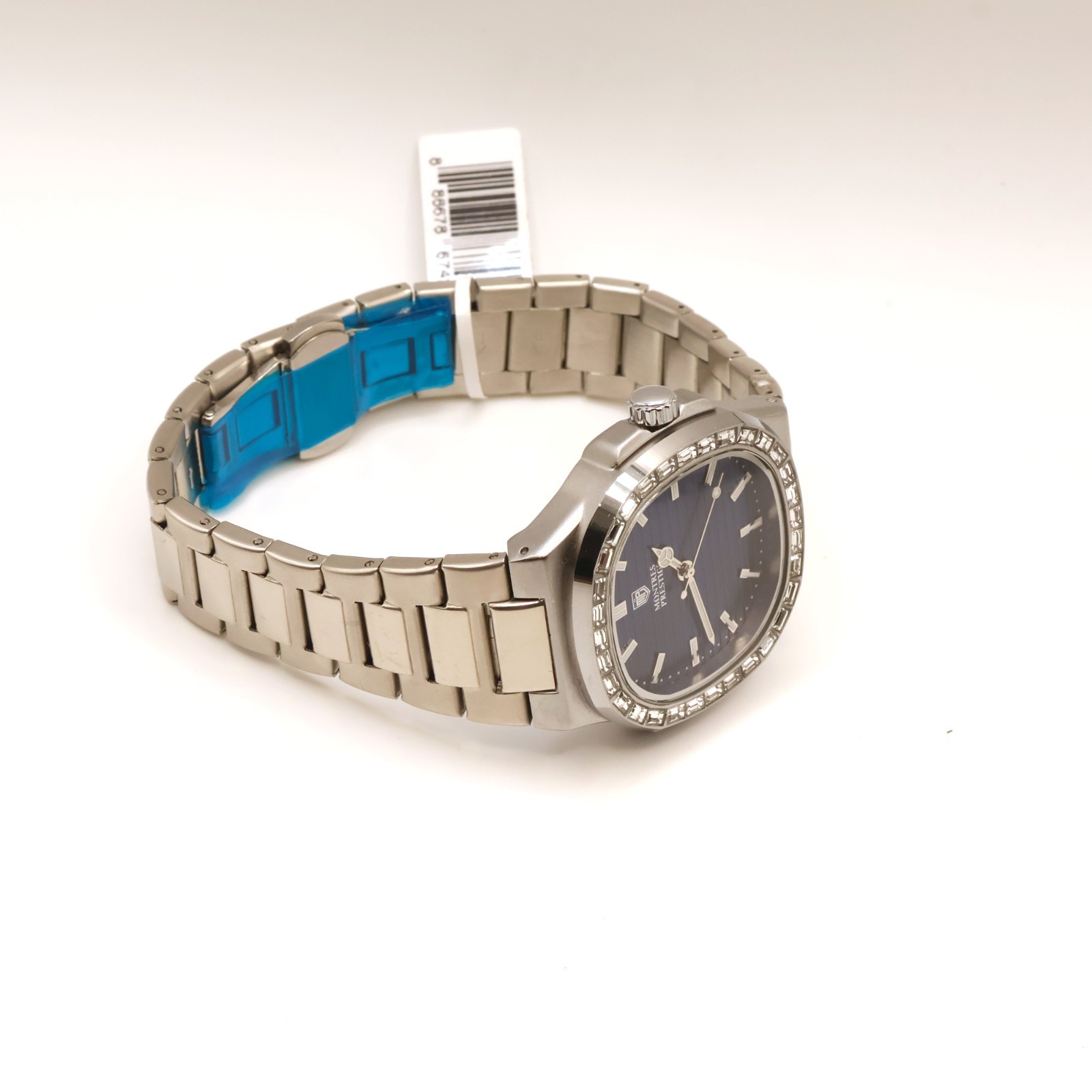 Montres Prestige × Invicta MPW-0326 Crystal Horizon 42mm Blue Textured Dial SS