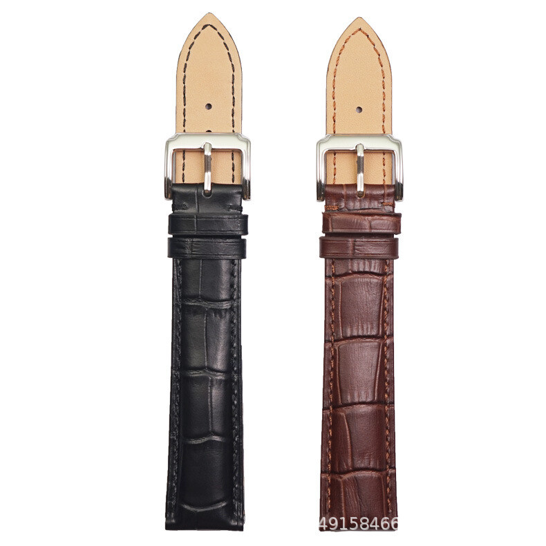Extra Long Strap Extra Long Genuine Leather Cowhide Watch Band 12-24mm Universal