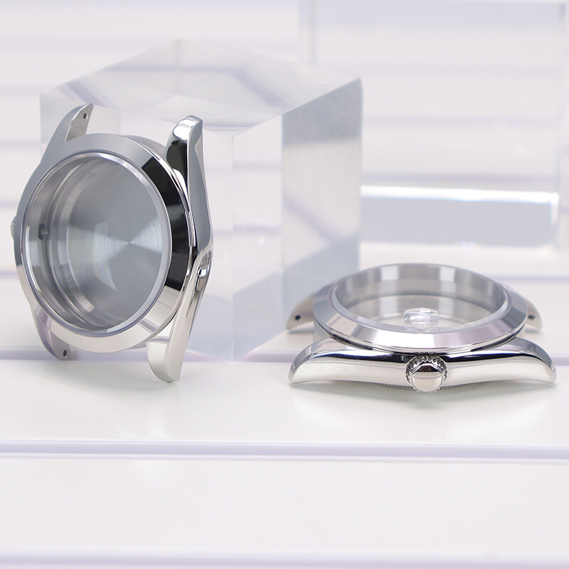 stainless steel Explorer Watch Case nh35 Sapphire Glass For Seiko NH35 nh36 8215