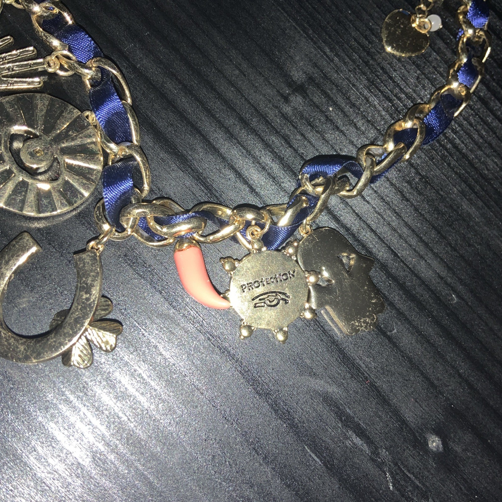 Betsey Johnson Lucking Out Eye Statement Necklace – Extremely Rare – G1