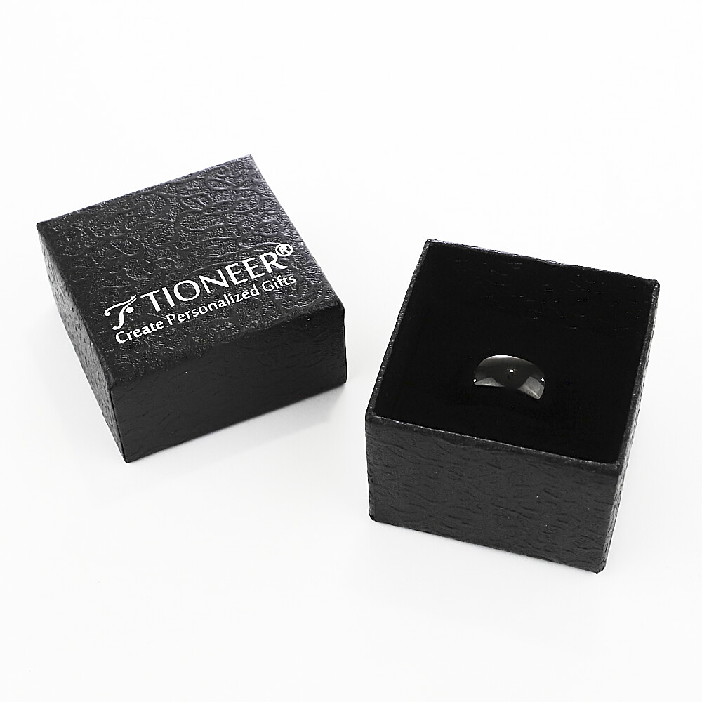 Tungsten Carbide Classic Polished Plain Dome Wedding Band Ring 8MM FREE ENGRAVE