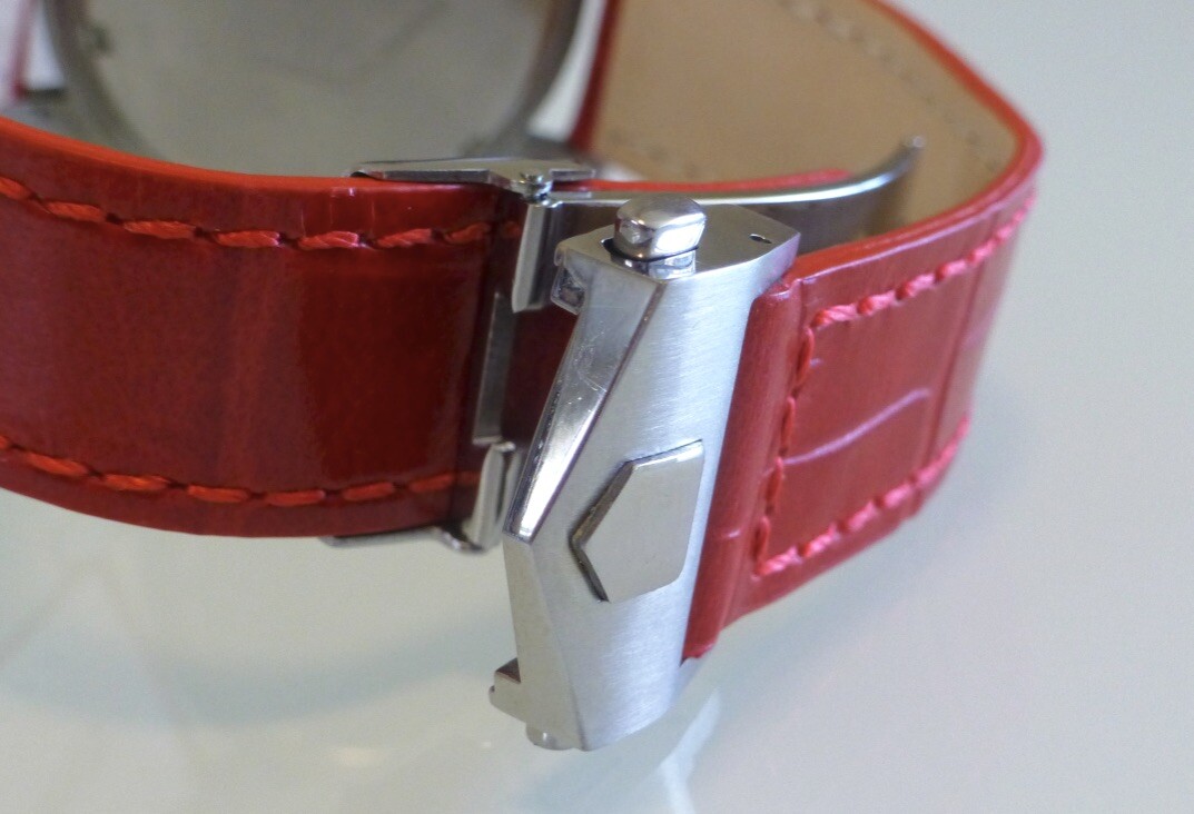 20 &22mm Leather Watch Band Strap with Clasp Compatible Tag Heuer Carrera Monaco
