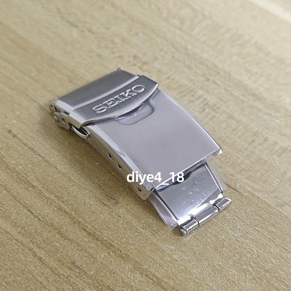 Original 16mm 18mm 20mm Watch Buckle Stainless Steel Watch Band Clasp For Seiko