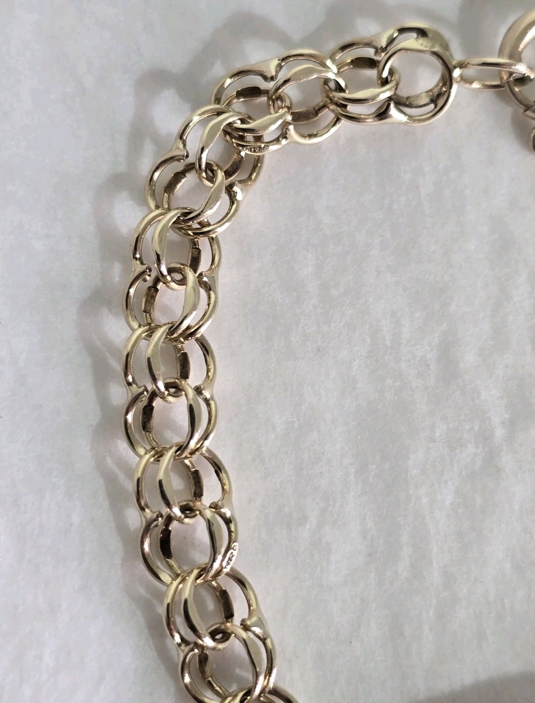 9ct Solid Yellow Gold ID ( Identification ) Bracelet. London 1973. By A G C .