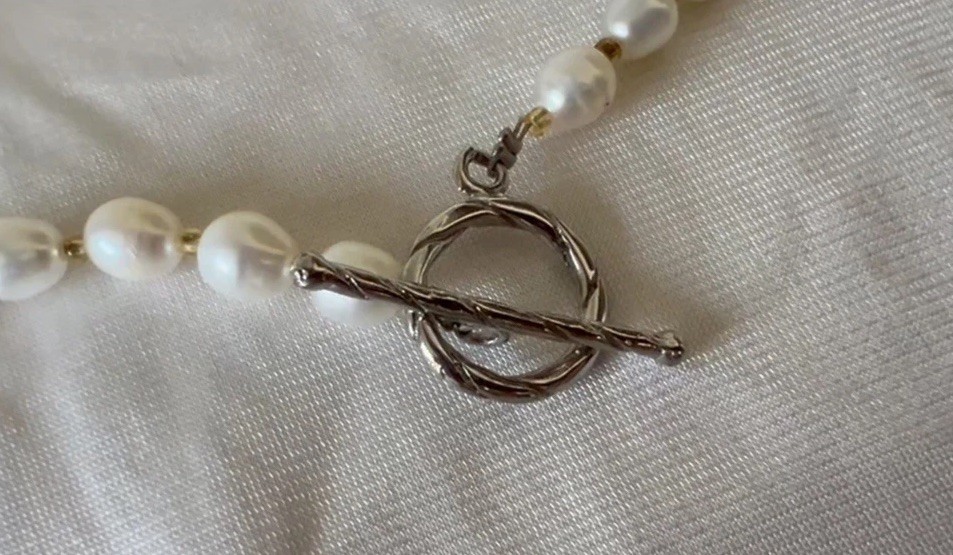 Pearl And Turquoise Necklace