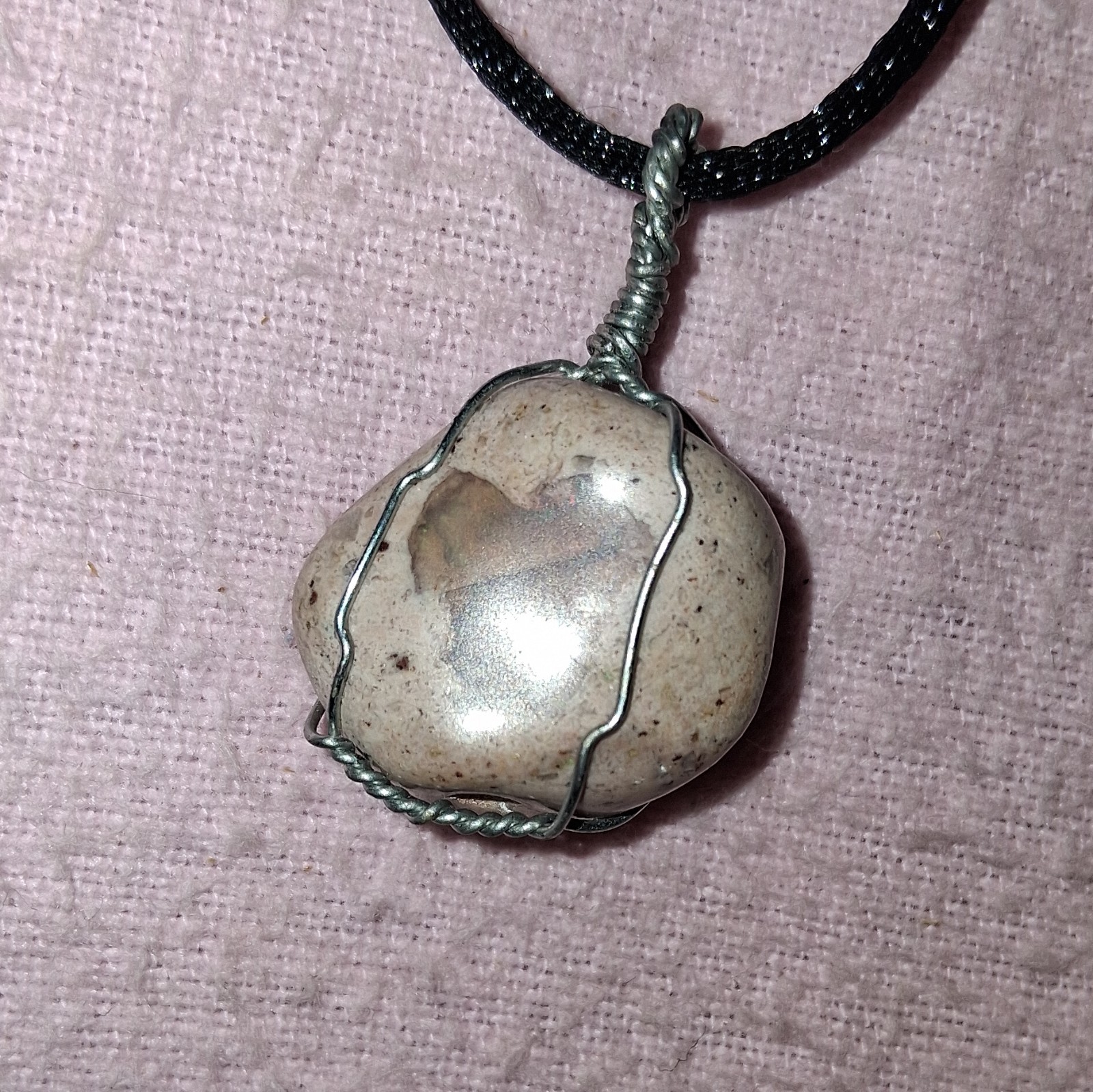 Turtle Charm Pendant And Crystal Necklace