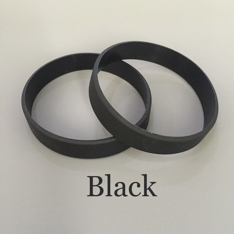 10 Pcs Silicone Rubber Bracelet Solid Wristband, Blank Rubber Band, Multicolor