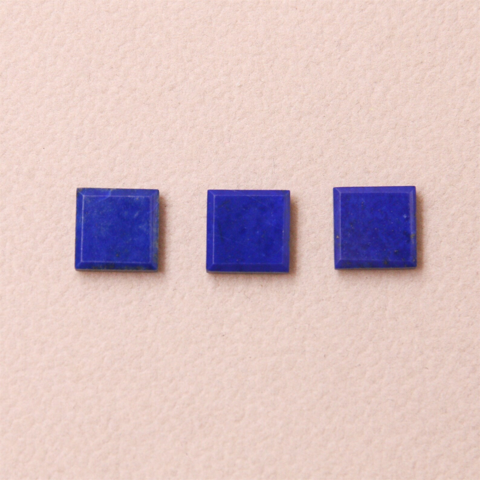 Natural Lapis Lazuli Square Step Cut 10mm To 20mm Loose Gemstone