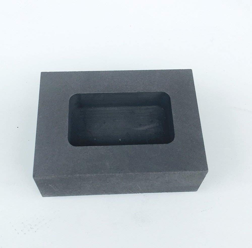 Gold Silver Ingot Mold Graphite Crucible 100g Melting Casting Refining Kit