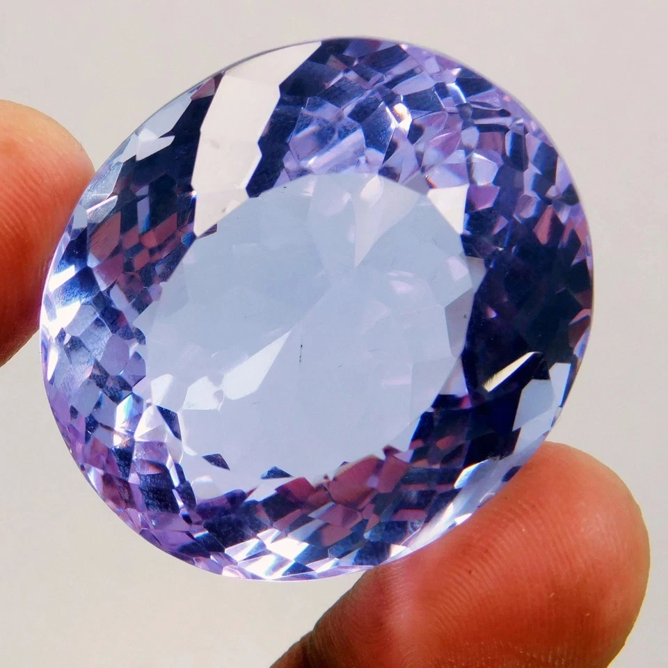 345.85 Carat Huge Purple Amethyst Oval Cut Flawless Certified Loose Gemstone