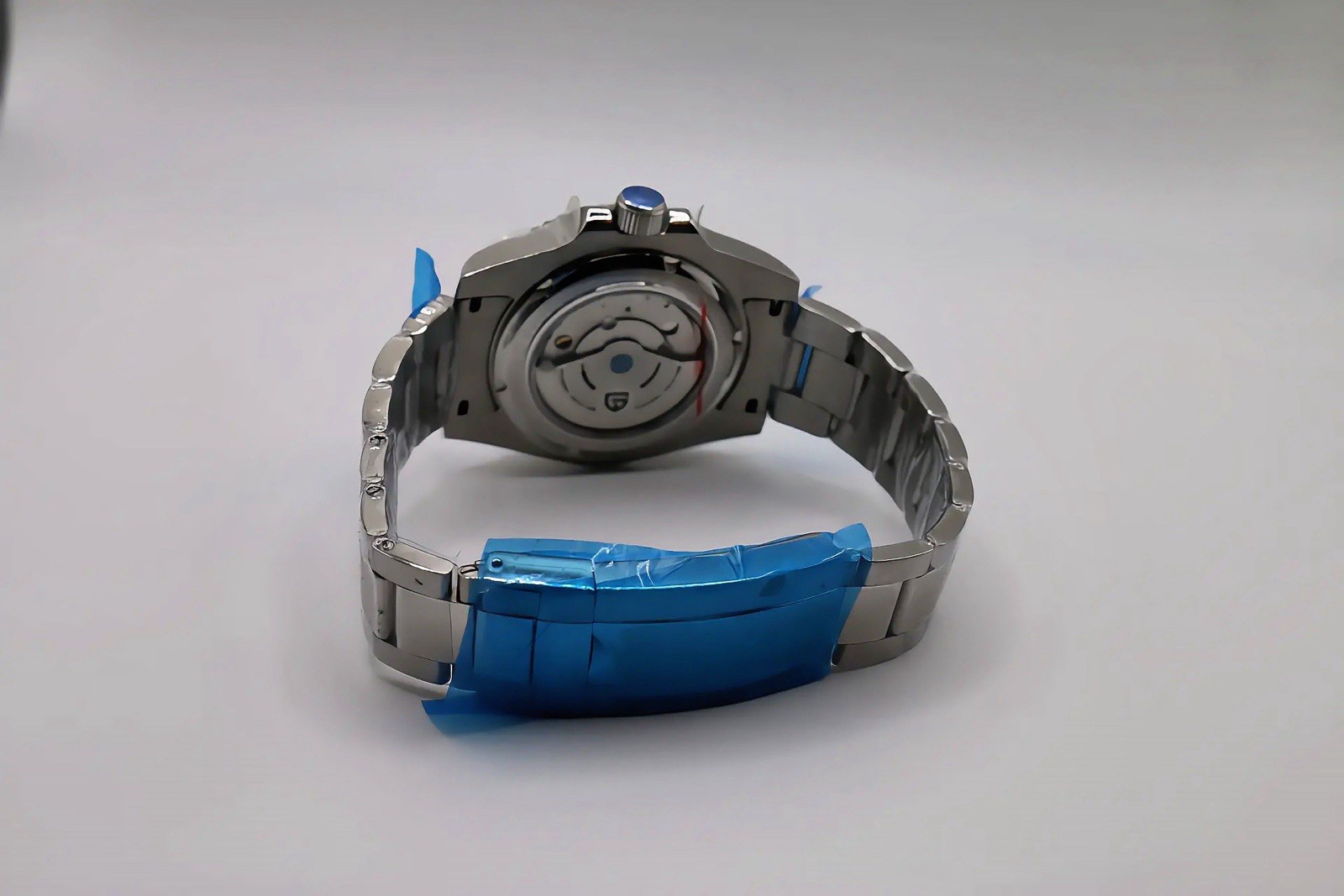 Fast Shipping! Men’s Pagani Design 40mm Pepsi Oyster GMT Watch.
