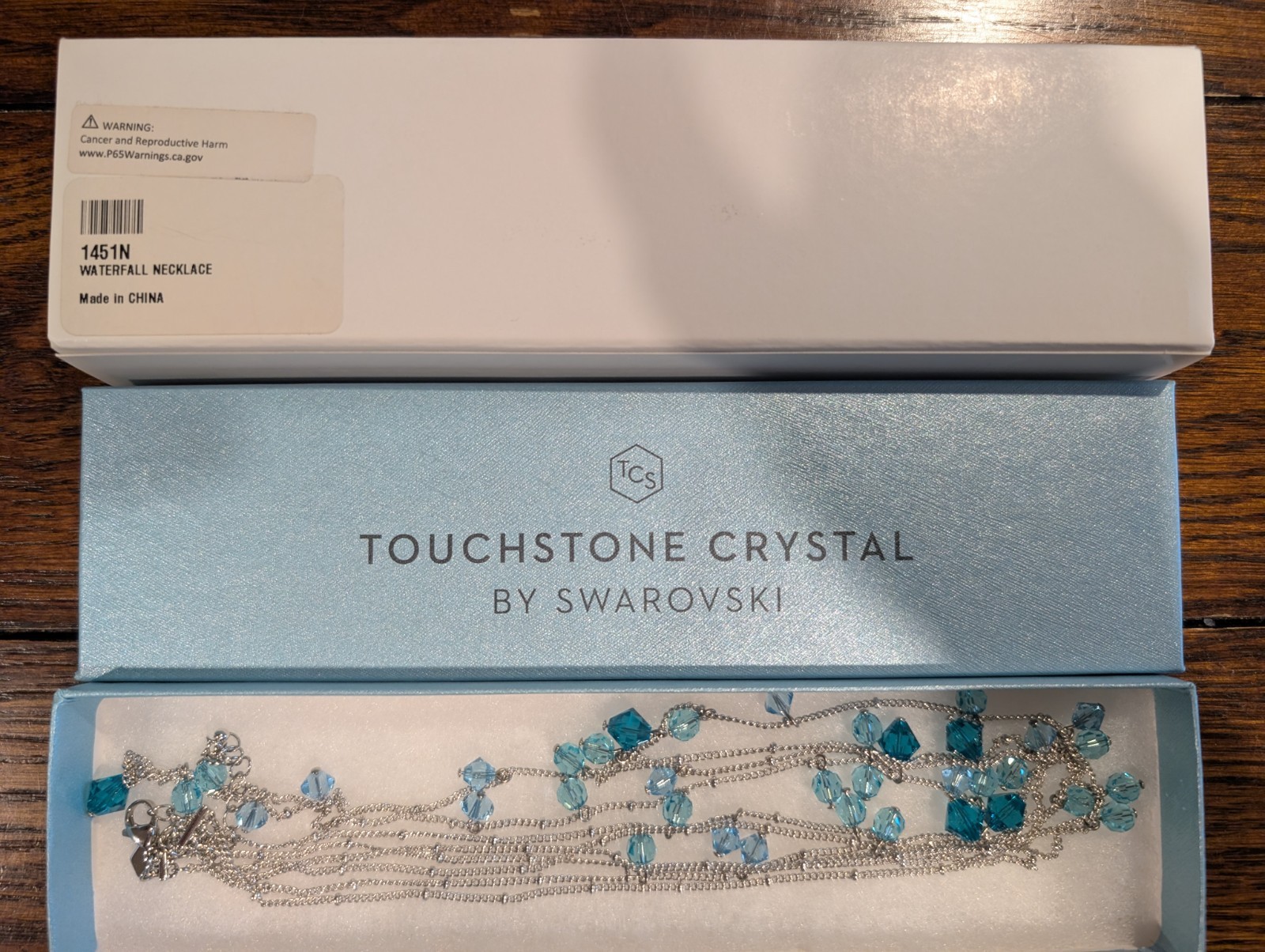 Touchstone Crystal Waterfall Necklace