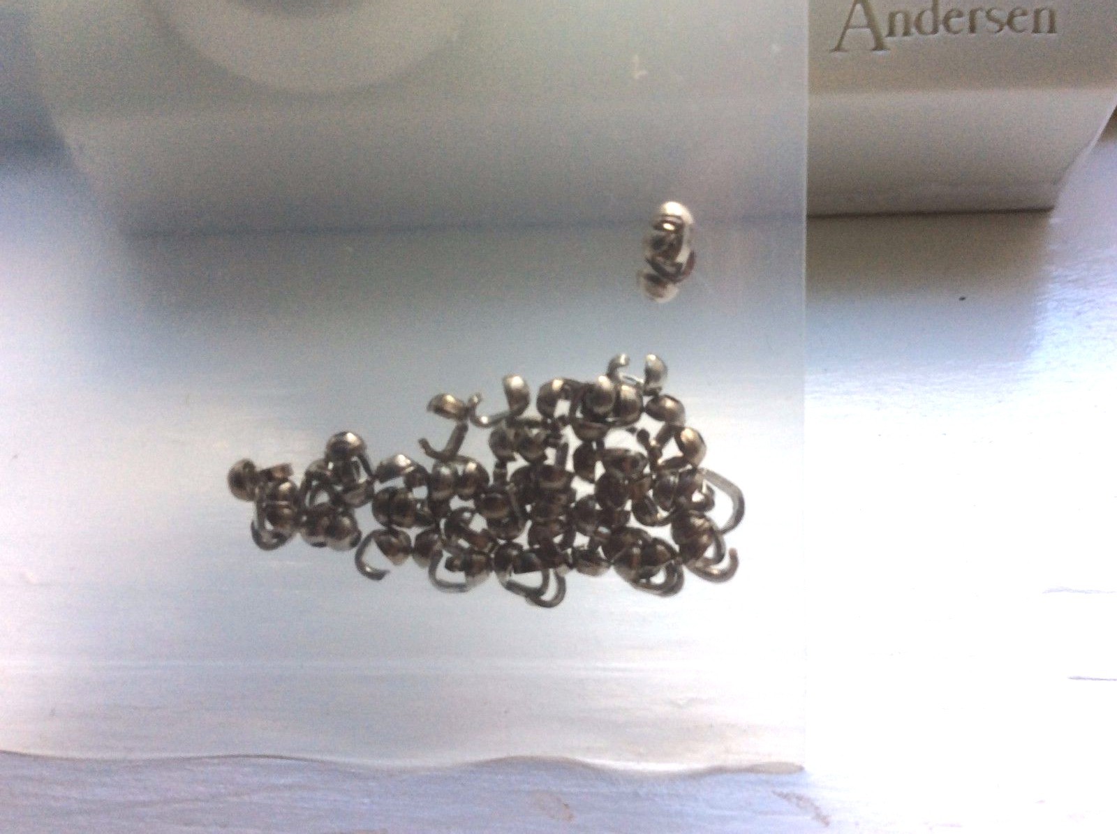 500 Metal Findings Bead Tips for Stringing Necklaces