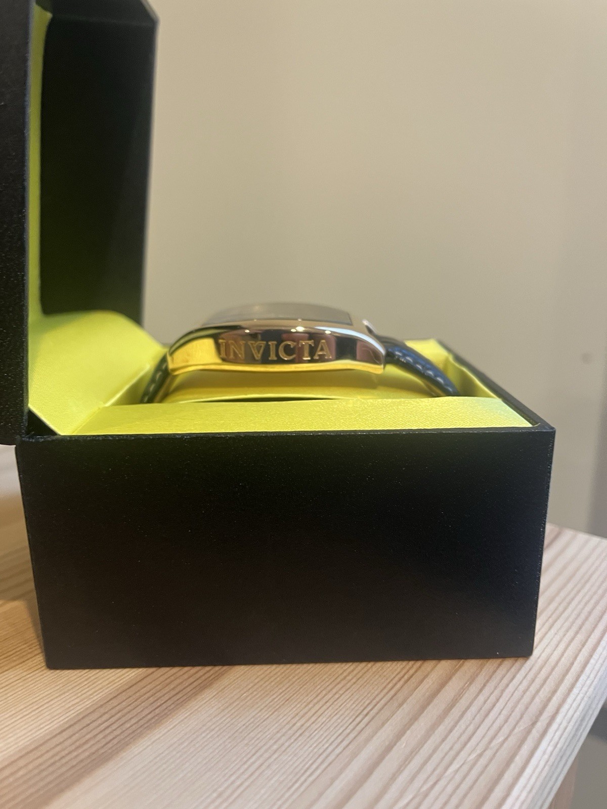 Invicta Rose Gold Plated Chronograph Watch 2342 39mm
