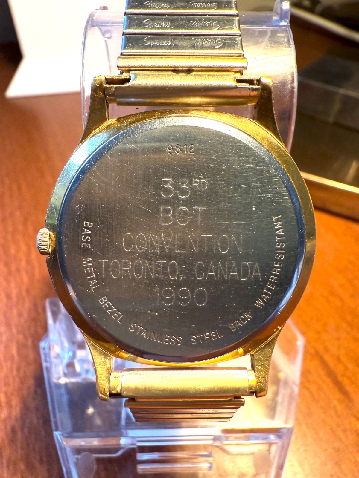 Vintage Hamilton Model 9812 BCT Convention 1990 Watch Working