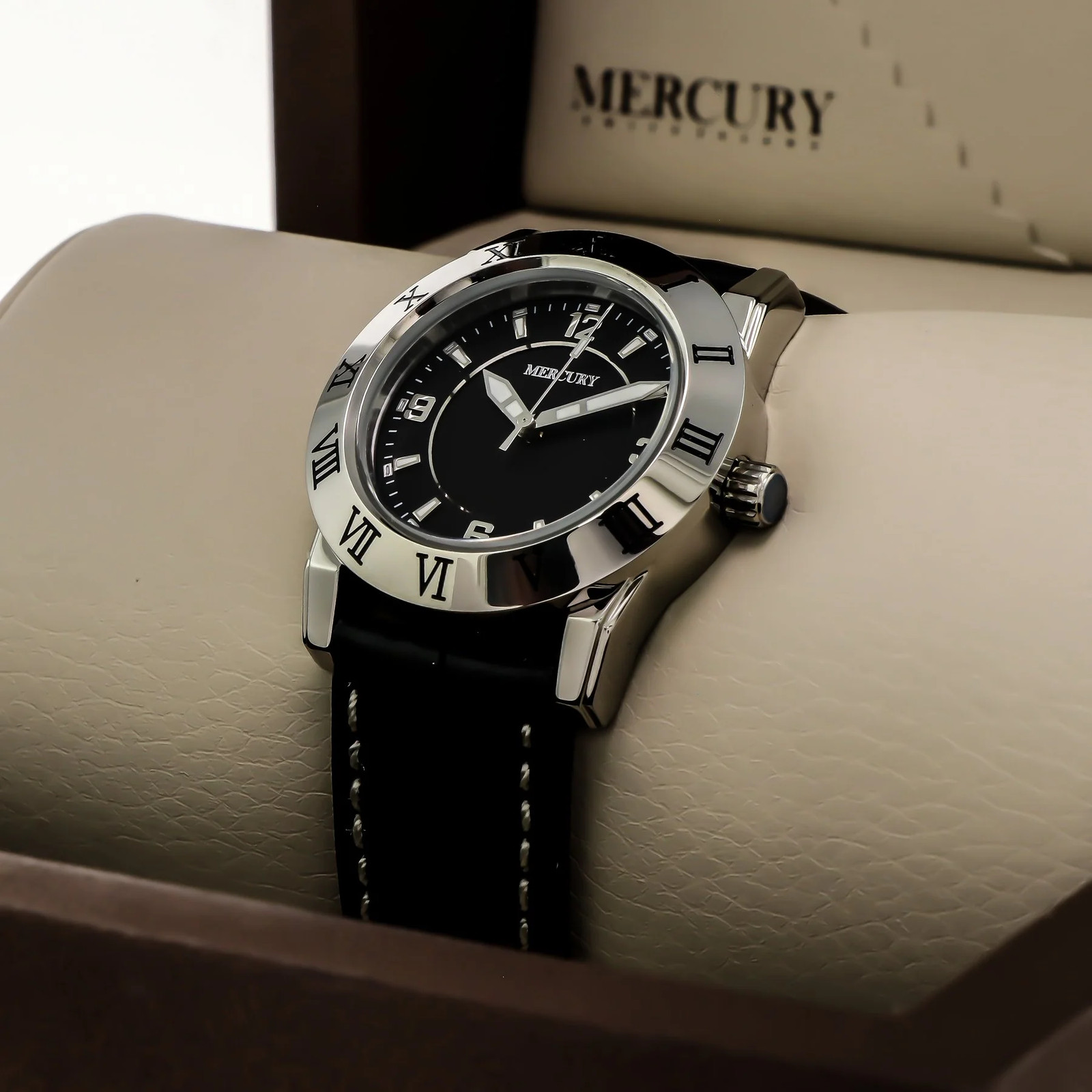 MERCURY – Swiss Made Watch – ME10230-SL-3 Quartz 36 mm. ME10230 50m (5 ATM,