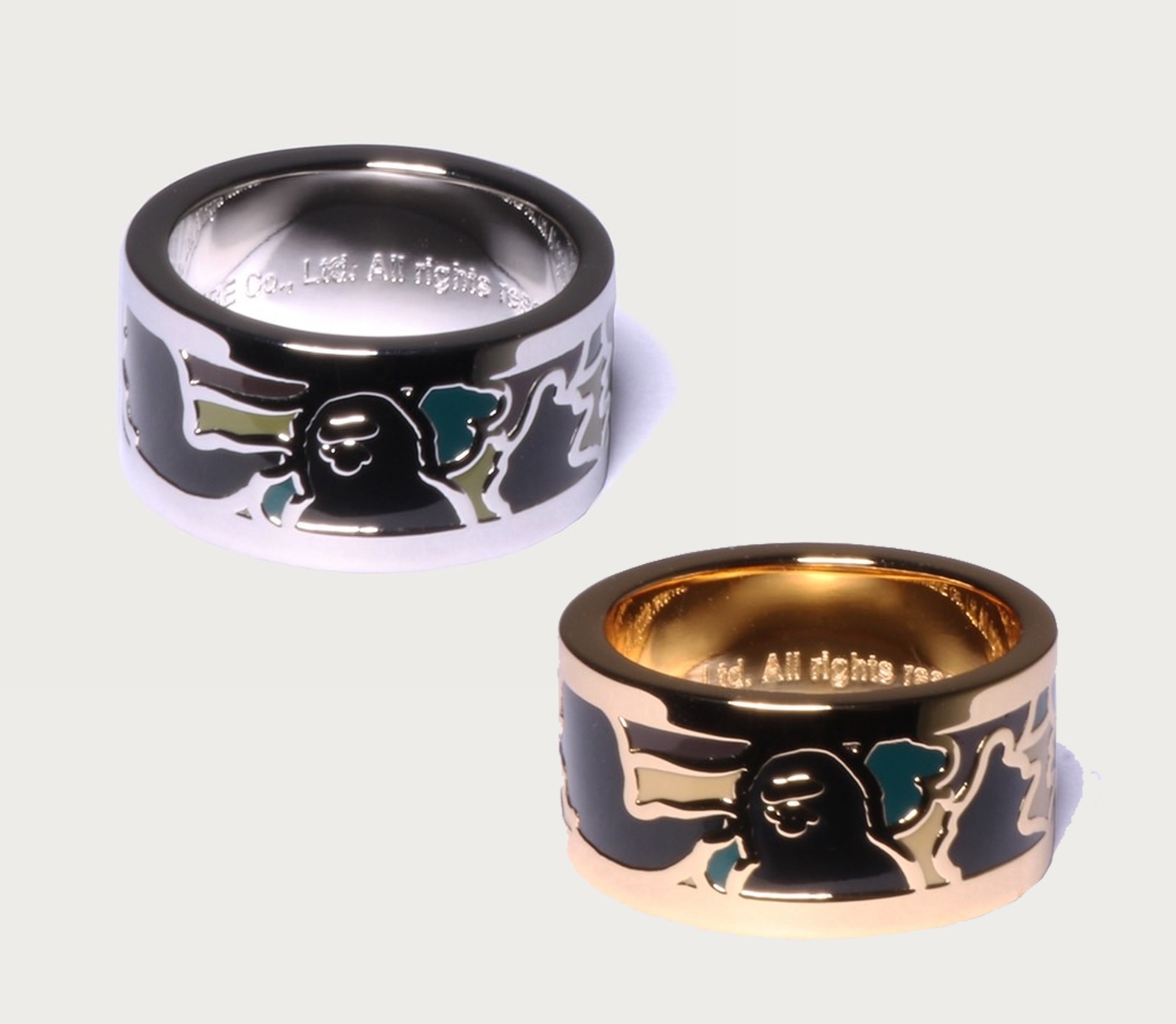 A BATHING APE Men’s Goods 1ST CAMO RING 1M80182006