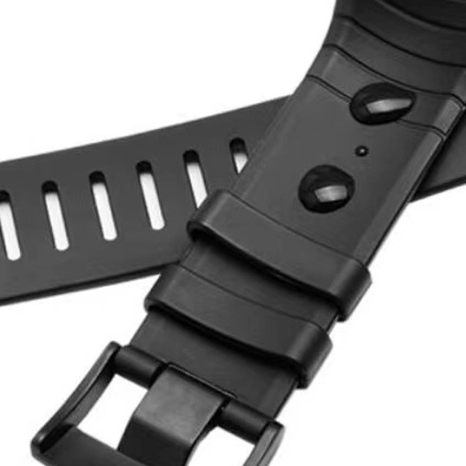 Lightweight Silicone Watch Wrist Hoop Band Locker Ring For Suunto Core & Ambit D