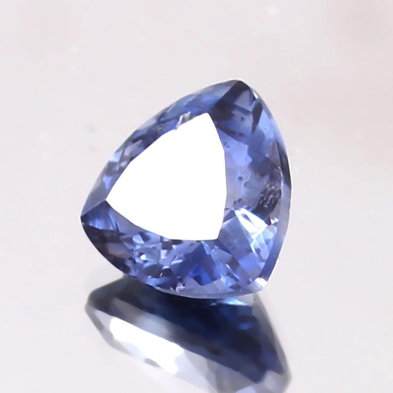 524 Cts Brand New! Lab Grown Kashmiri Blue Sapphire Trillion Cut VVS1 Gemstone