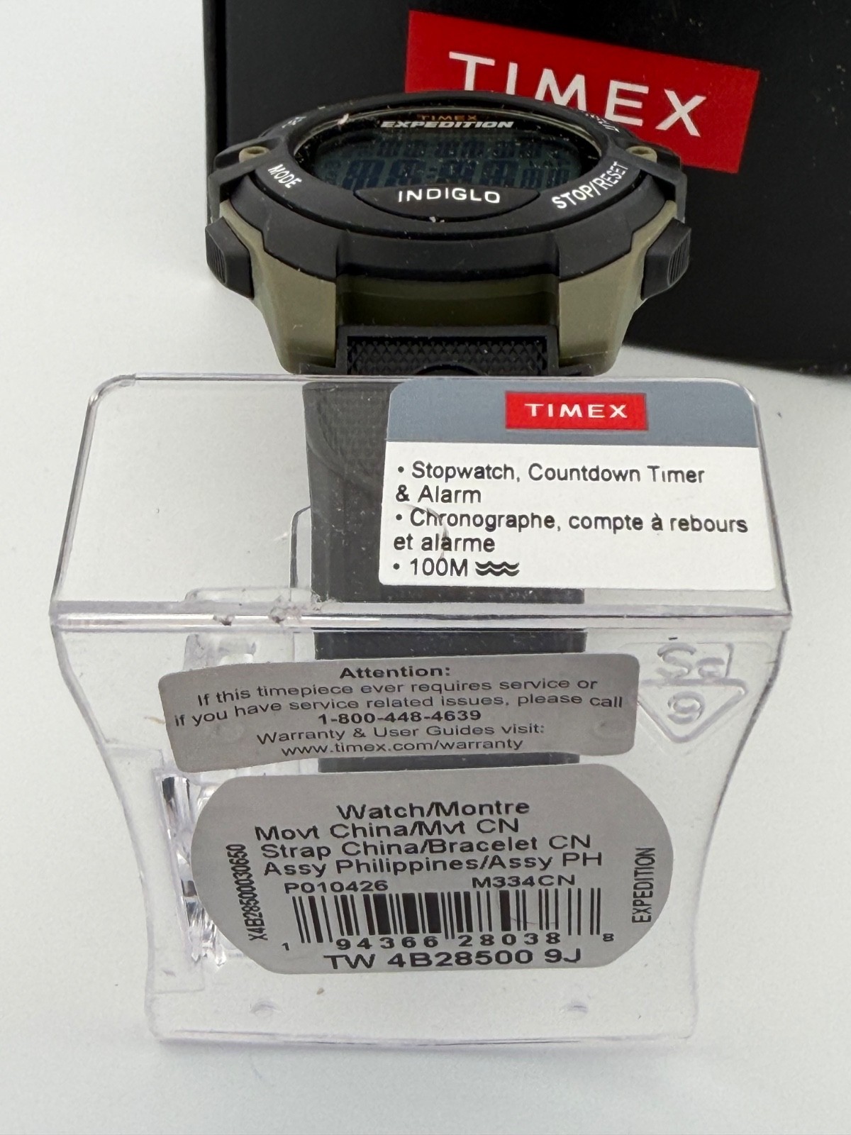 Timex Expedition Digital Watch – Gray/Black TW4B28500 9J UNISEX
